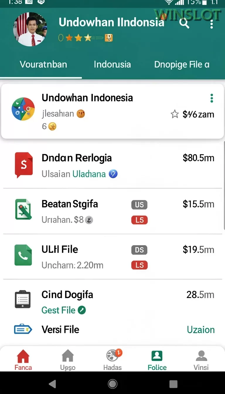 Screenshot Parvenu